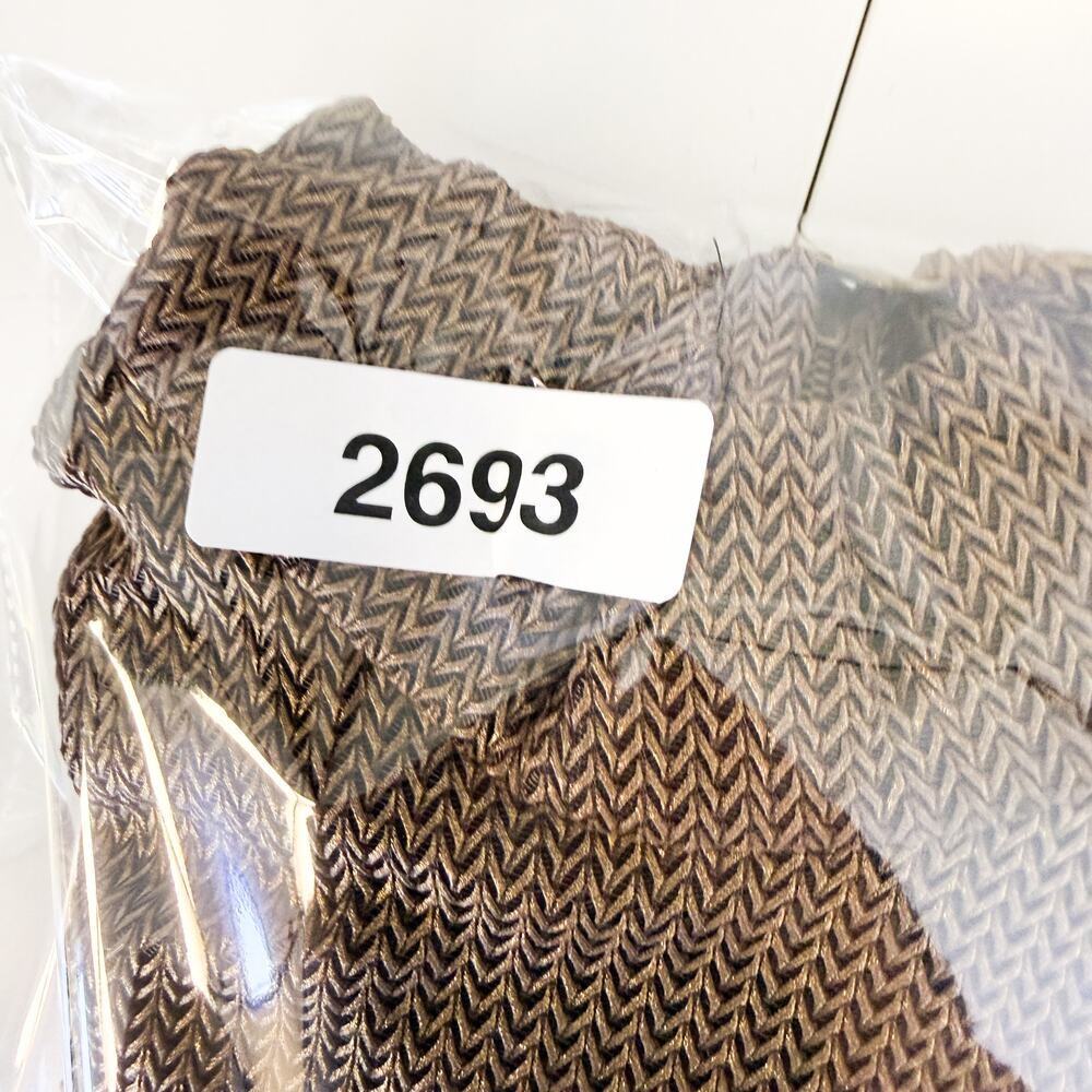 Kevan Hall Brown Copper Mock Neck Midi Sheath Dress Cocktail - 2 - Picture 9 of 9